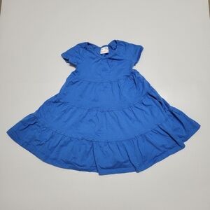 Hanna Anderson Tiered short sleeve Girls Dress size 4.